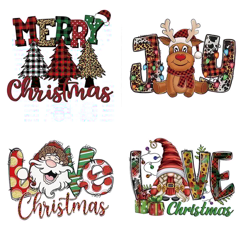 🔥LAST DAY 70% OFF🎄15PCS Christmas Mystery DTF Transfer Bundle 🎅🔥for T-Shirts, Totes & DIY Gifts