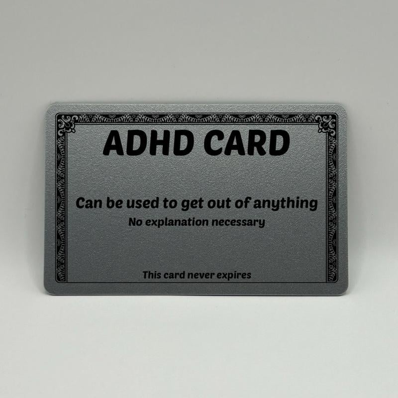 🔥Christmas Hot Sale 55% OFF🎅Funny Autism Excuse Card