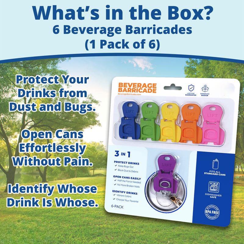 🎁TikTok Last Day Sale - 70% OFF🔥Easy Tab Opener & Drink Protector