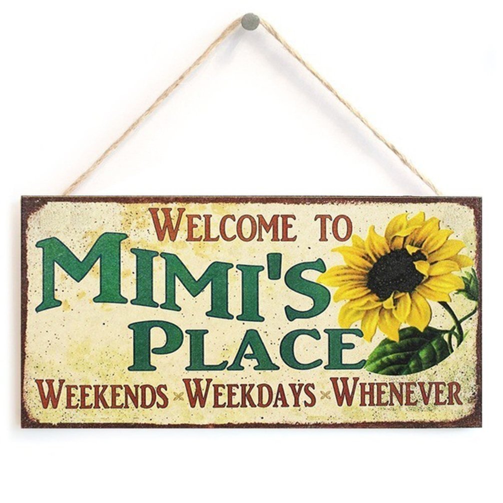 🔥Last Day 49% OFF - 🏠❤️Vintage Sign | Welcome Home Vintage Wooden Plaque