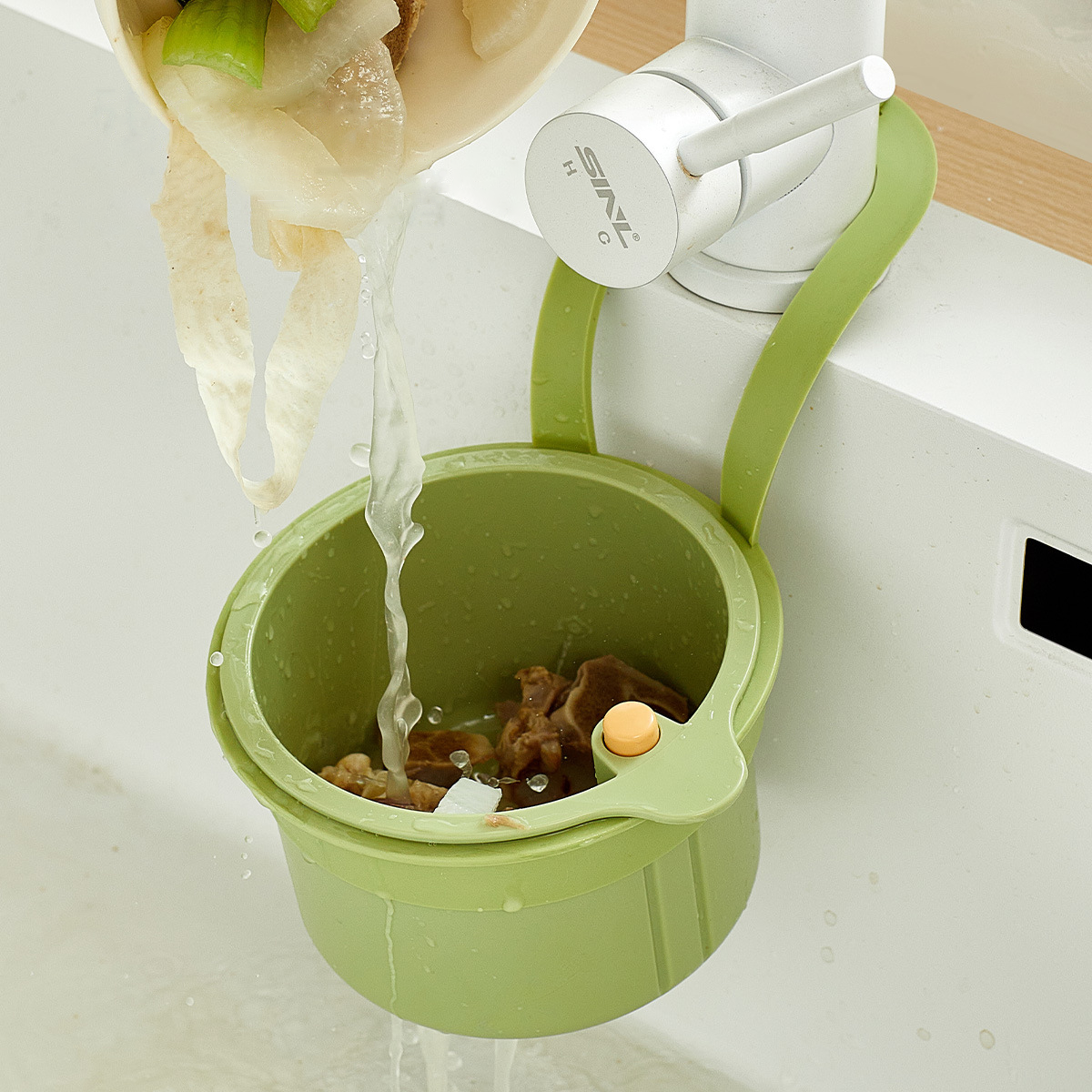 🔥Last Day 55% OFF -Hangable Sink Drainer Basket