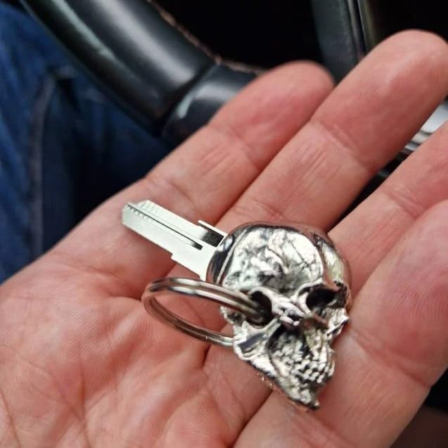 š„Last Day 55% OFF-Universal Metal Devil Skull Key Cover for Motorcycles
