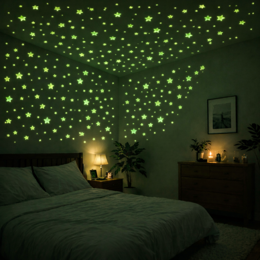 🔥LAST DAY ONLY 70% OFF-⭐ Glow-in-the-Dark 3D Star Stickers