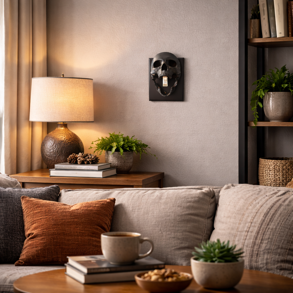 🔥 Hot Sale 49% OFF 🔥3D Printed Skull Light Switch Plate