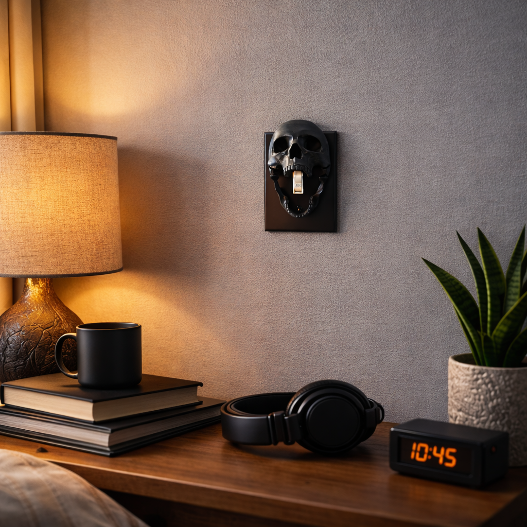 🔥 Hot Sale 49% OFF 🔥3D Printed Skull Light Switch Plate