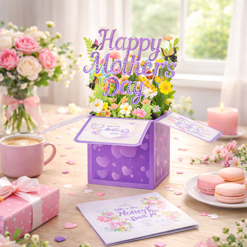💖 Don’t Miss This! 50% OFF Mother’s Day Pop-Up Card — She’ll Love It