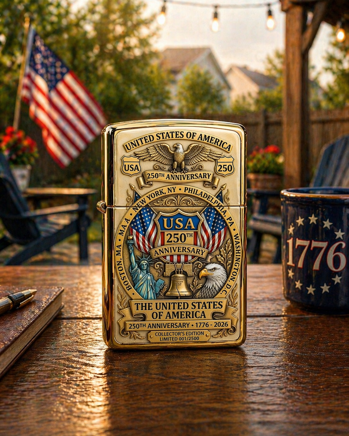 🔥Limited Edition🎁U.S. 250th Anniversary Collector’s Edition Lighter🎖️ 