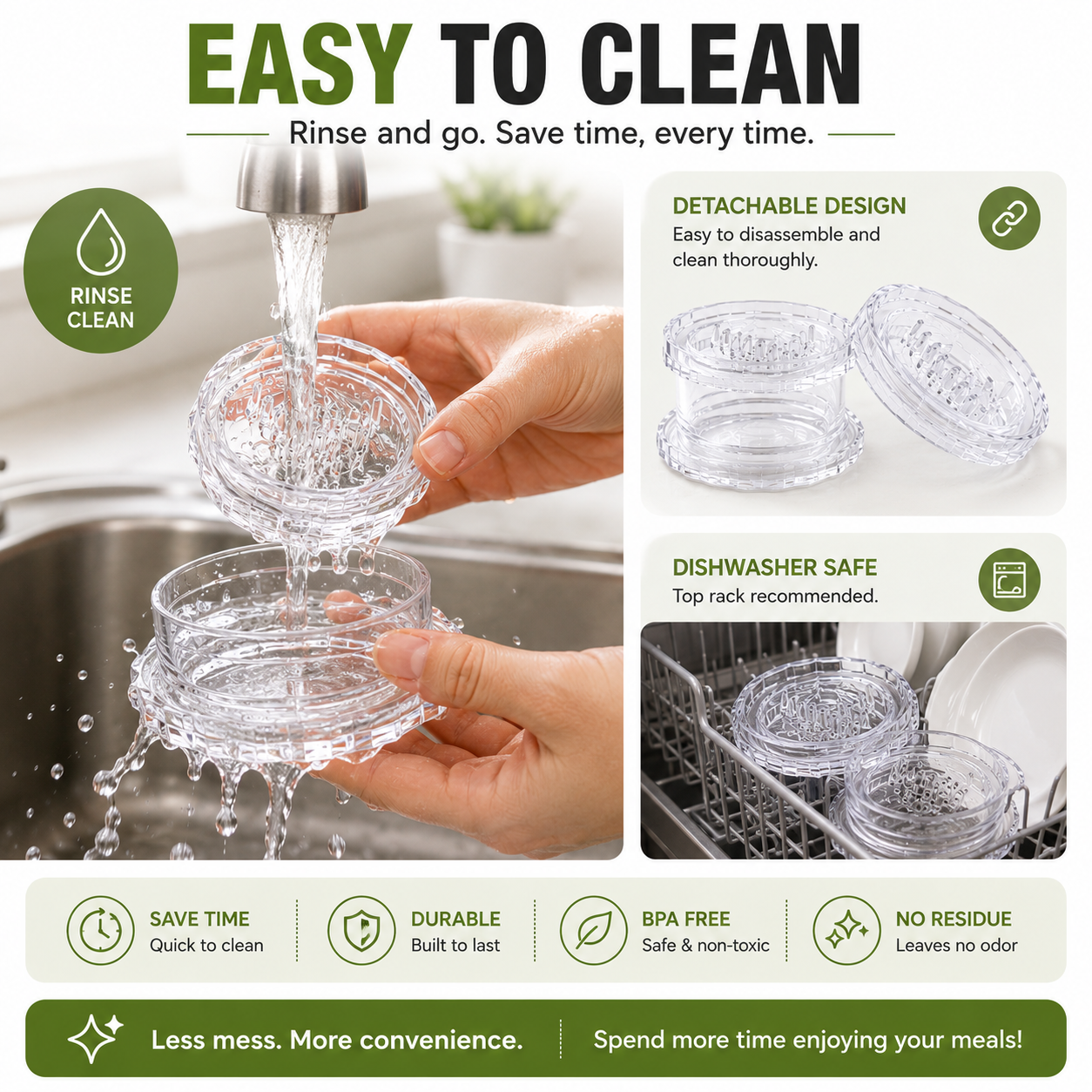 ⚡️Last Day 70% OFF - 🧄Clear Manual Garlic Twister and Ginger Mincer Tool