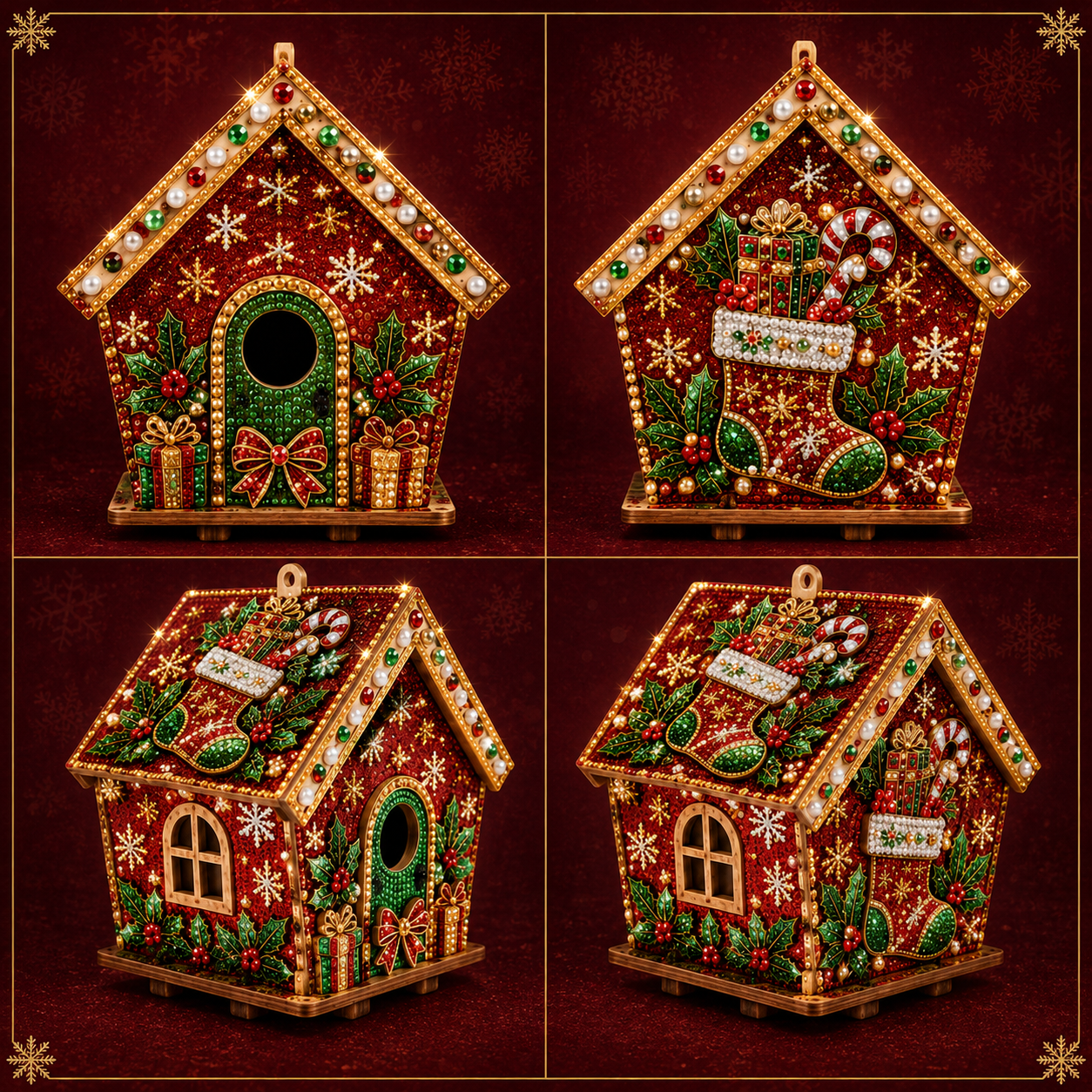 🔥Limited time 70% OFF - 🎅Plymagic DIY Pearl Art - Christmas Collection