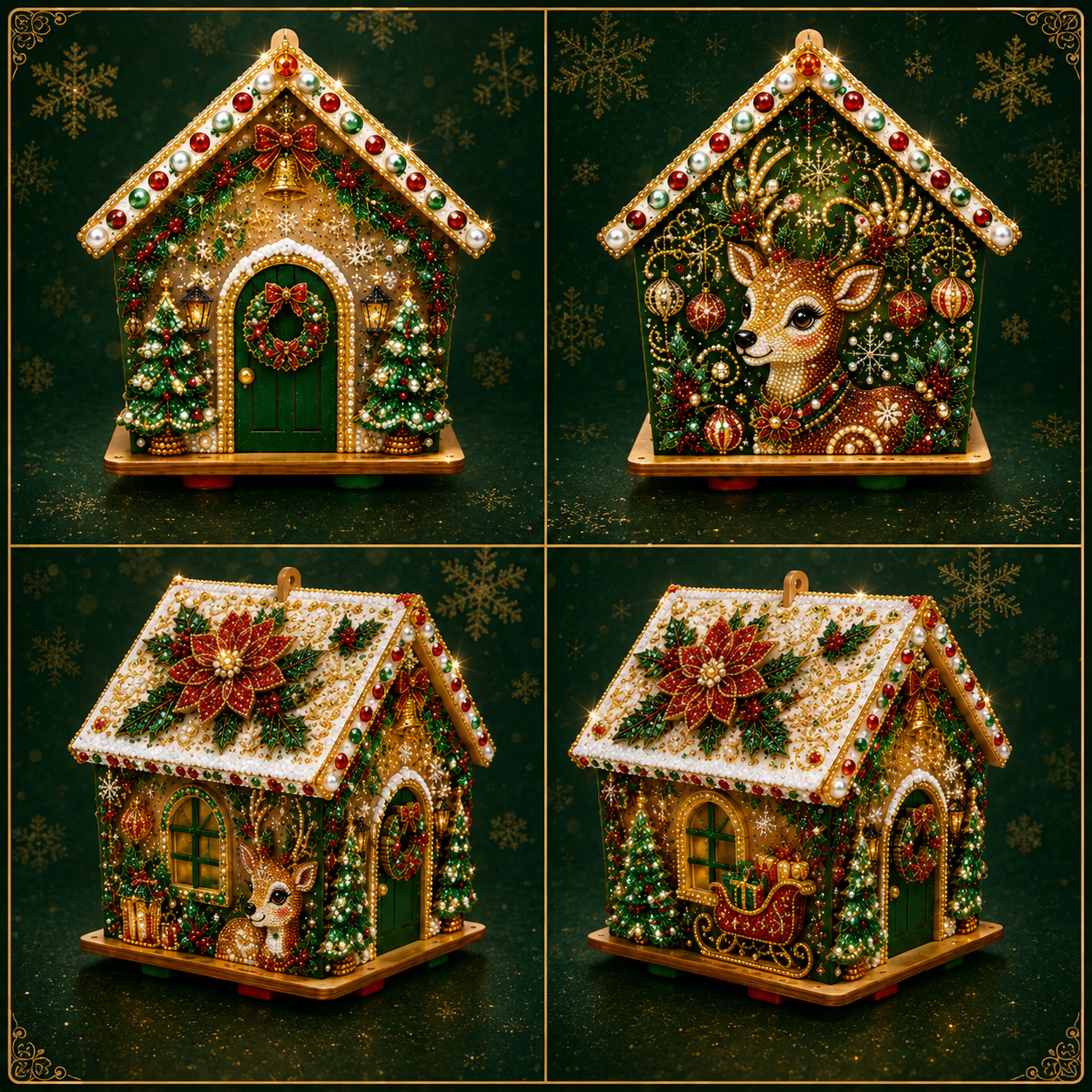 🔥Limited time 70% OFF - 🎅Plymagic DIY Pearl Art - Christmas Collection