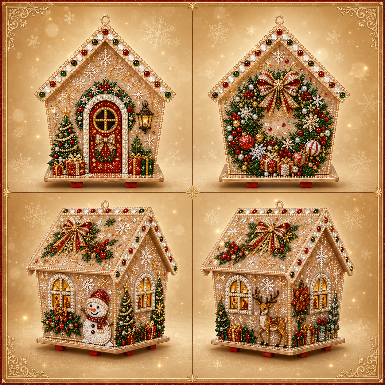 🔥Limited time 70% OFF - 🎅Plymagic DIY Pearl Art - Christmas Collection