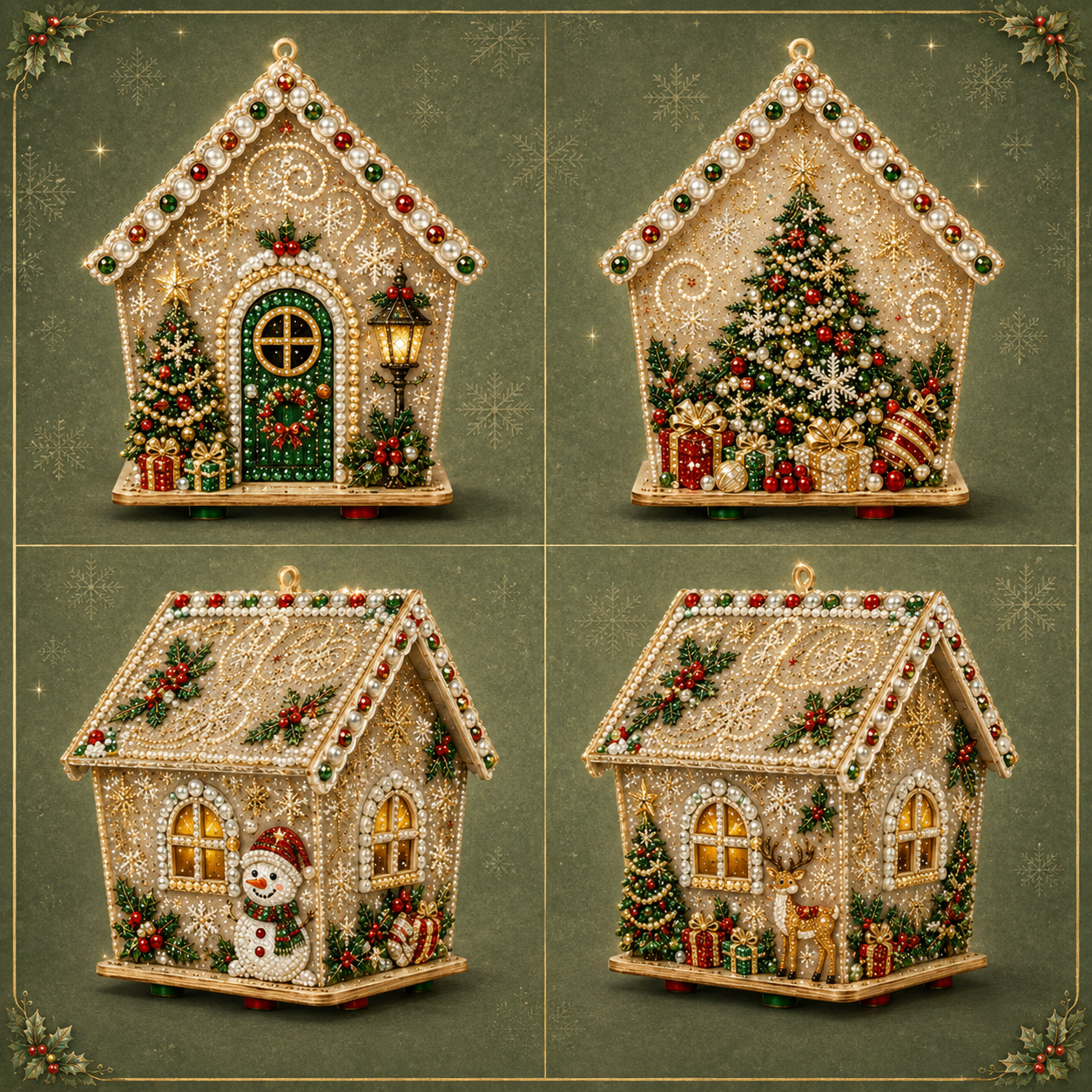 🔥Limited time 70% OFF - 🎅Plymagic DIY Pearl Art - Christmas Collection
