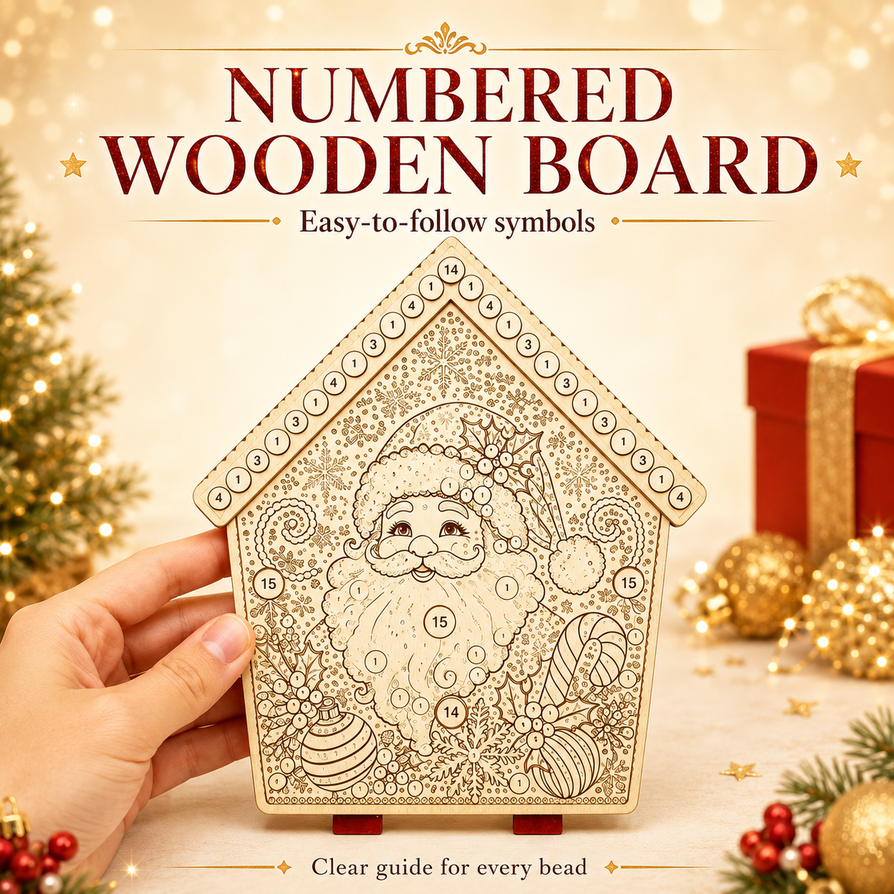 🔥Limited time 70% OFF - 🎅Plymagic DIY Pearl Art - Christmas Collection