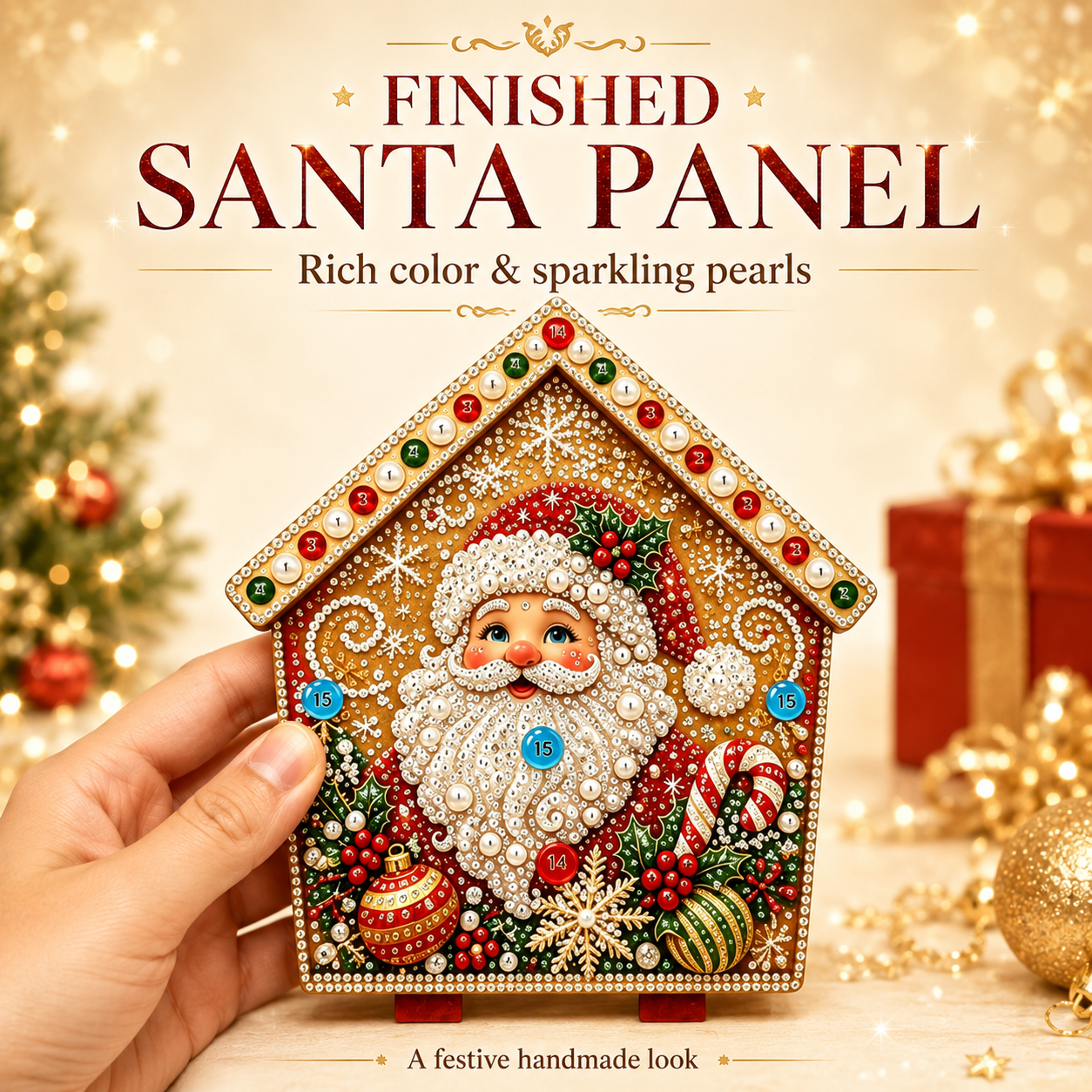 🔥Limited time 70% OFF - 🎅Plymagic DIY Pearl Art - Christmas Collection