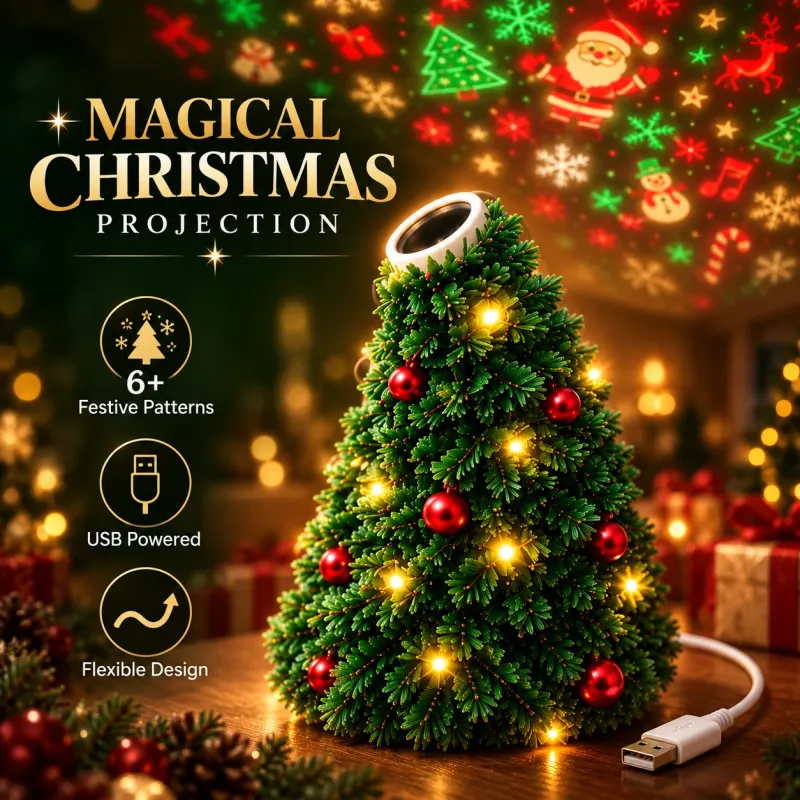 🔥Limited time 70% OFF -🎄✨ Christmas Pattern Projector – Waterproof LED Holiday Light for Patio, Wall & Party Decoration