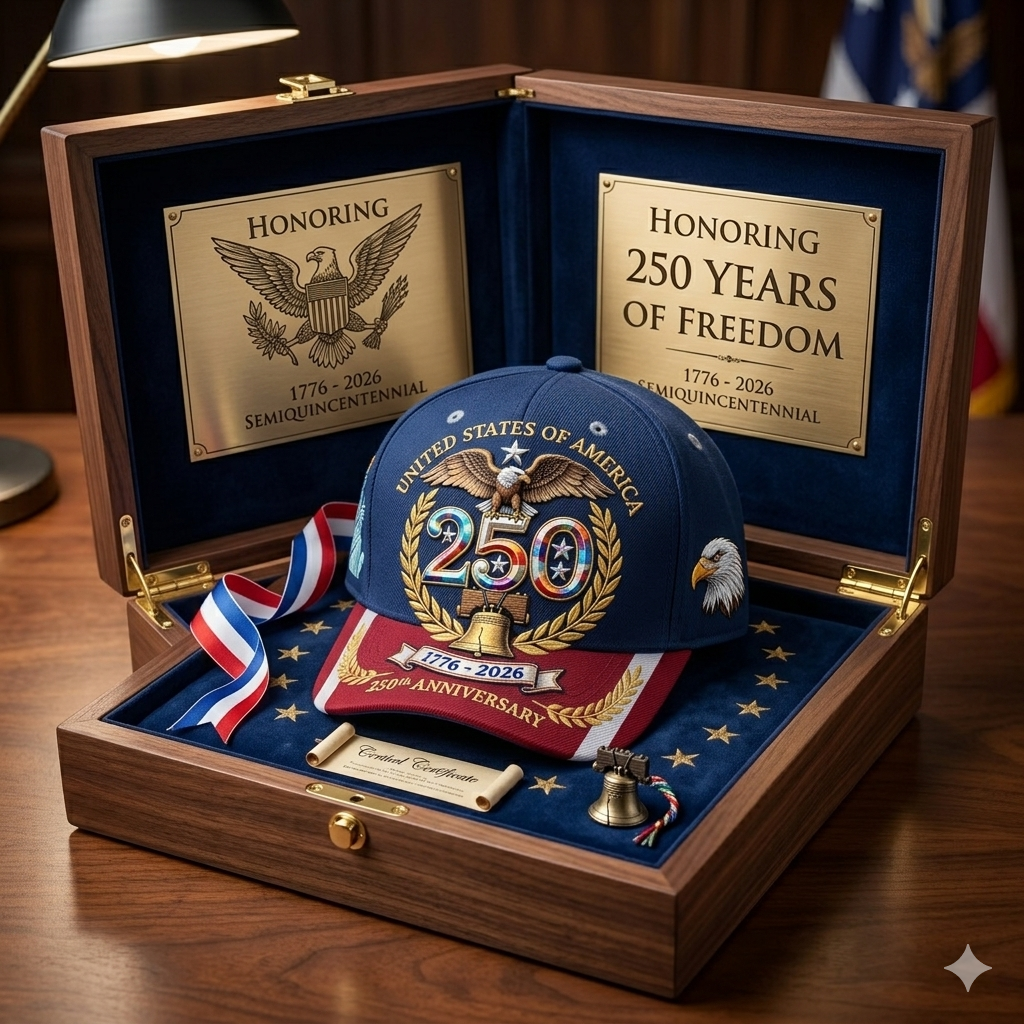 🔥 Limited Edition 🎁UNITED STATES OF AMERICA 250TH ANNIVERSARY LIMITED EDITION CAP