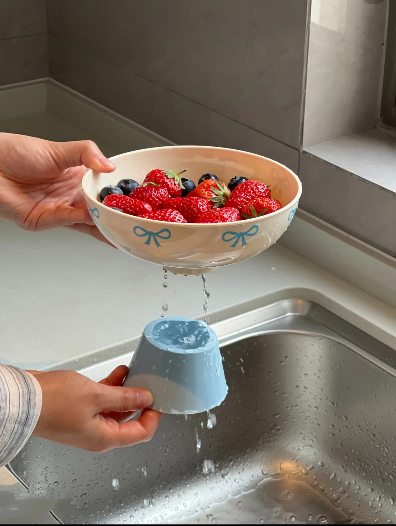 🎁TikTok Last Day Sale - 70% OFF🔥Fruit Strainer Bowl