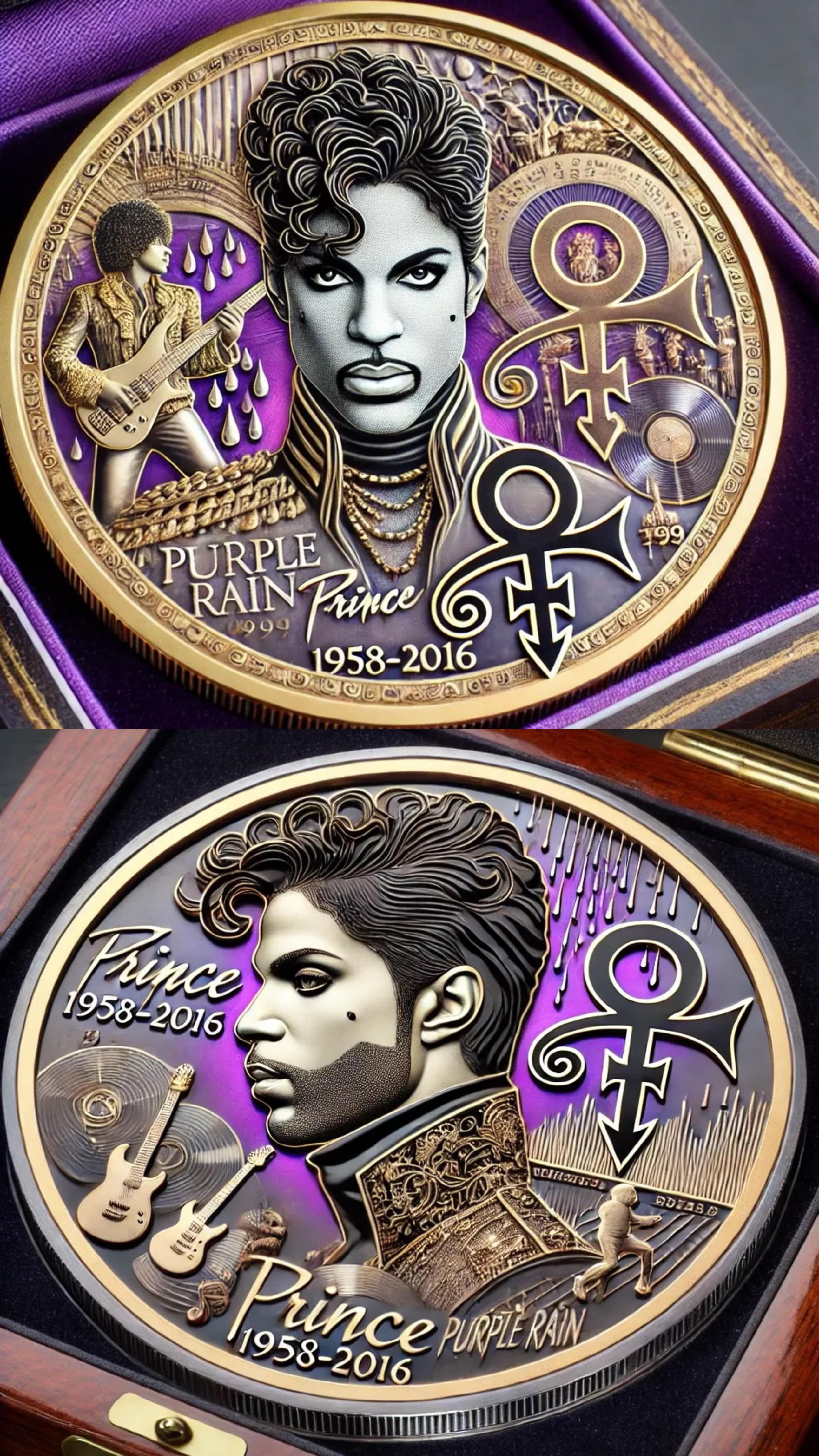 š„Limited EditionšPrince Commemorative Coin