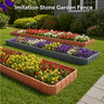 🔥2026 Hot Sale 60% OFF ✅️Imitation Stone Garden Fence - DIY Garden Edging Border