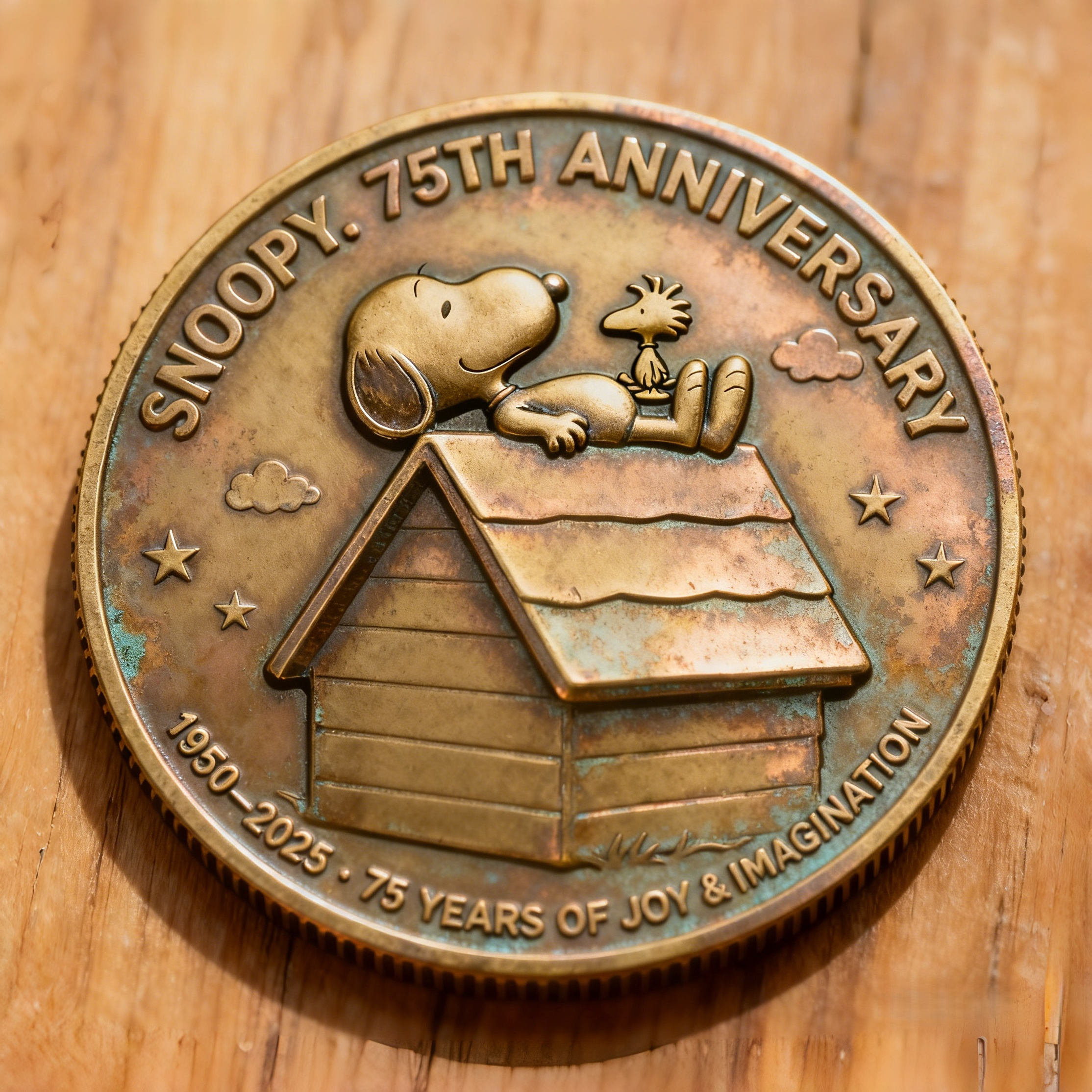 🔥Limited Edition🎁SNPY 75 Years of Quiet Joy Commemorative Coin
