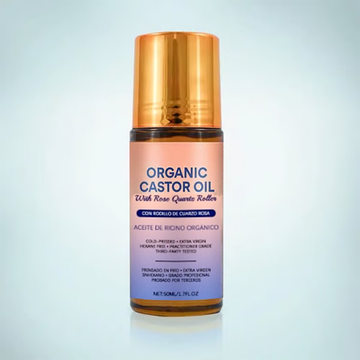 🌿 Refresh & Revive - ✨ Organic Castor Oil Roll-On - For Radiant Skin, Lush Hair & Relaxation