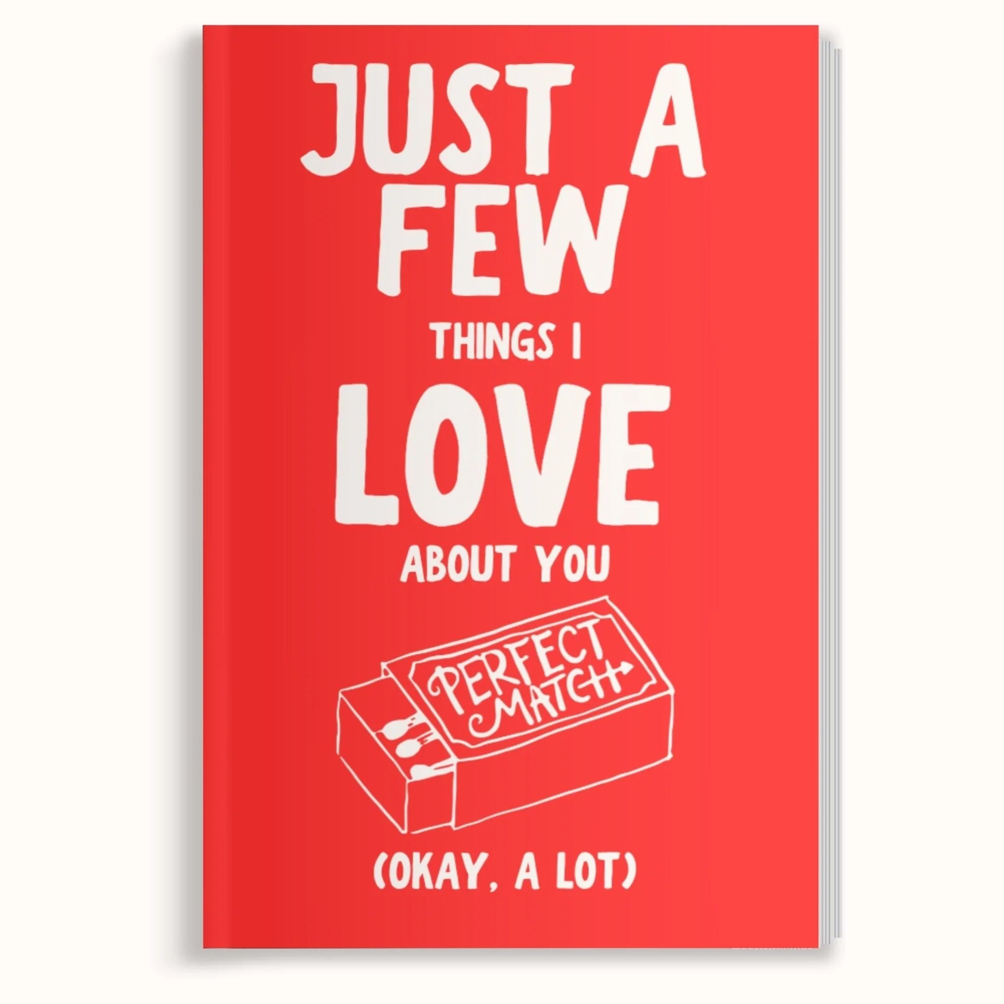 💖Just A Few Things I Love About You (Romantic Love Journal) For Couples