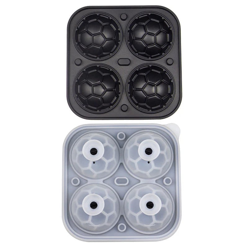 🎁Last Day 59% OFF-⚽Football Shape Silicone Ice Ball Mold🧊