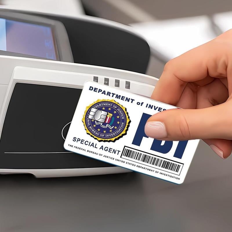 🔥Last Day 55% OFF - Secret Agent Card Skins Kit: FBI/ICE Designs  • Cosplay & Gift Stickers