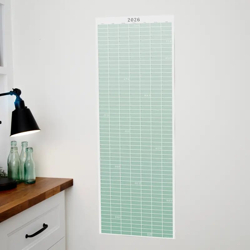 🎄Flash Sale 50% OFF 🔥🗓️ 2026 Wall Calendar – Cozy Pecan Print Design