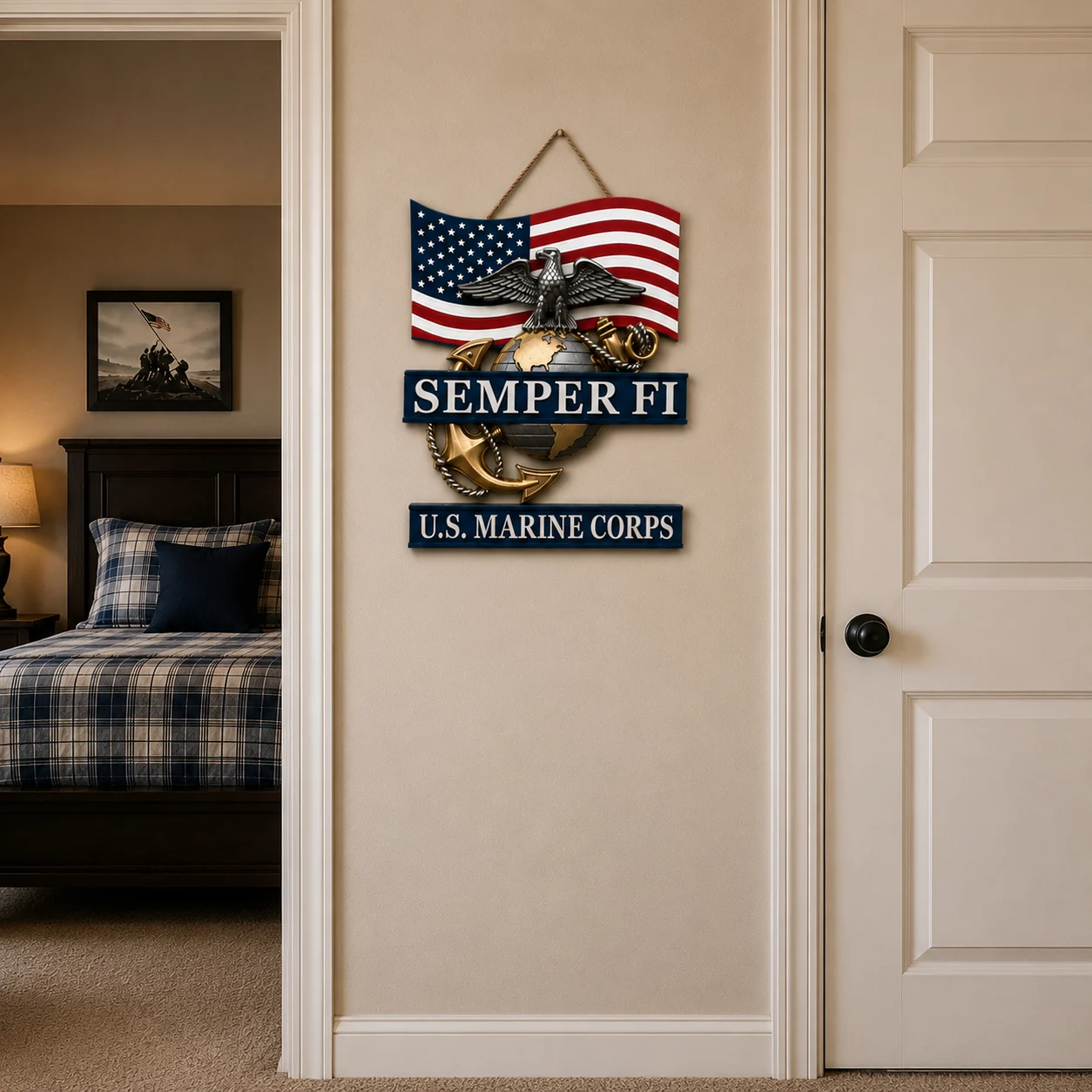 U.S. Marine Corps Semper Fi Wall Plaque