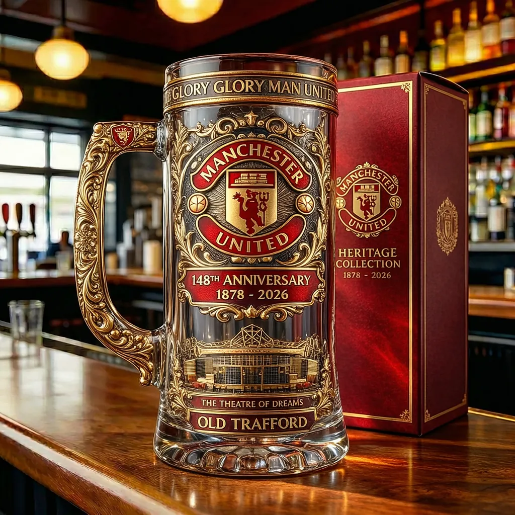 ⚽ Football Club Anniversary Collector's Edition Glass Series