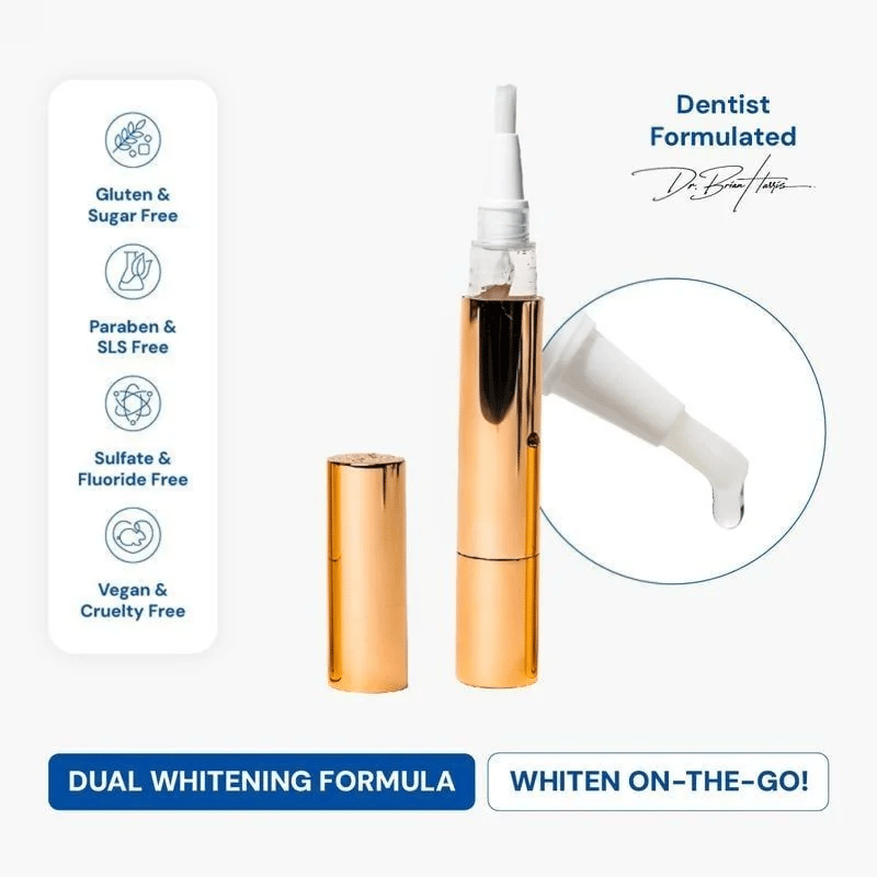 🎁TikTok Last Day Sale - 55% OFF🔥Whitening Pen for Stain Removal & Whiter Teeth