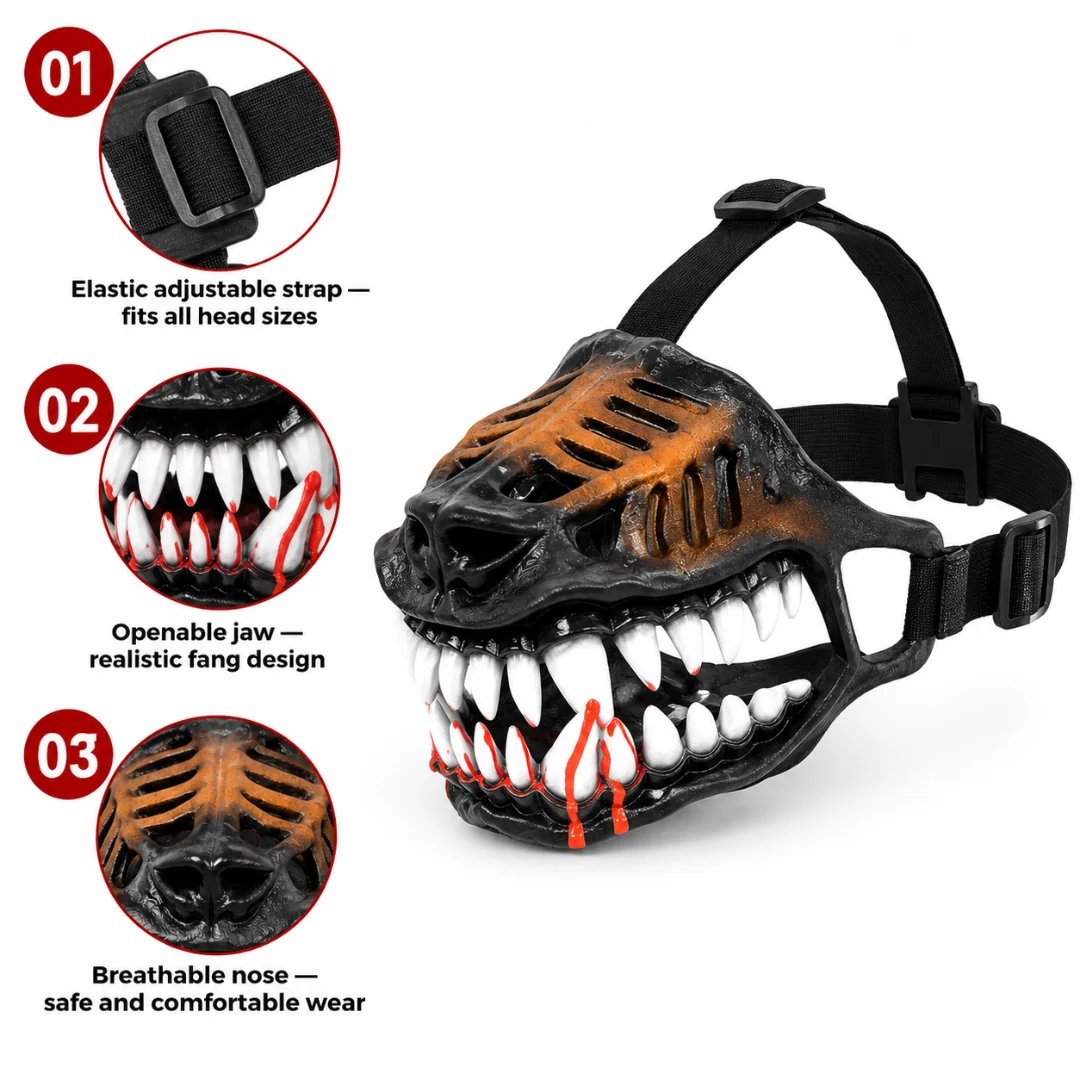 🎃 EARLY HALLOWEEN 70% OFF🔥🐶Hell Hound Monster Muzzle