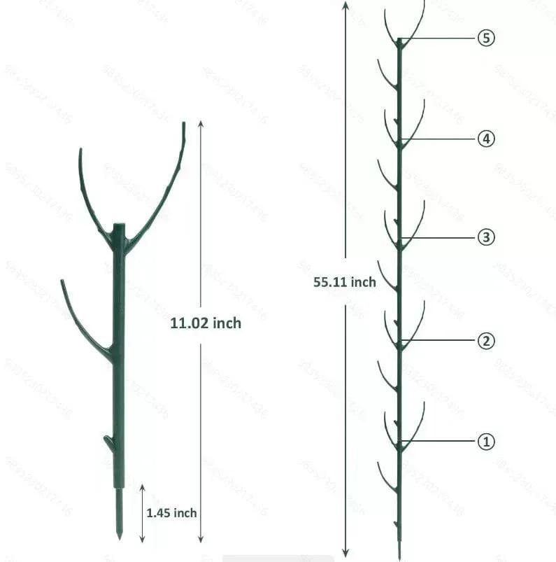 🔥LAST DAY 55% OFF🎁🌿 5 Pack Plant Support Stakes