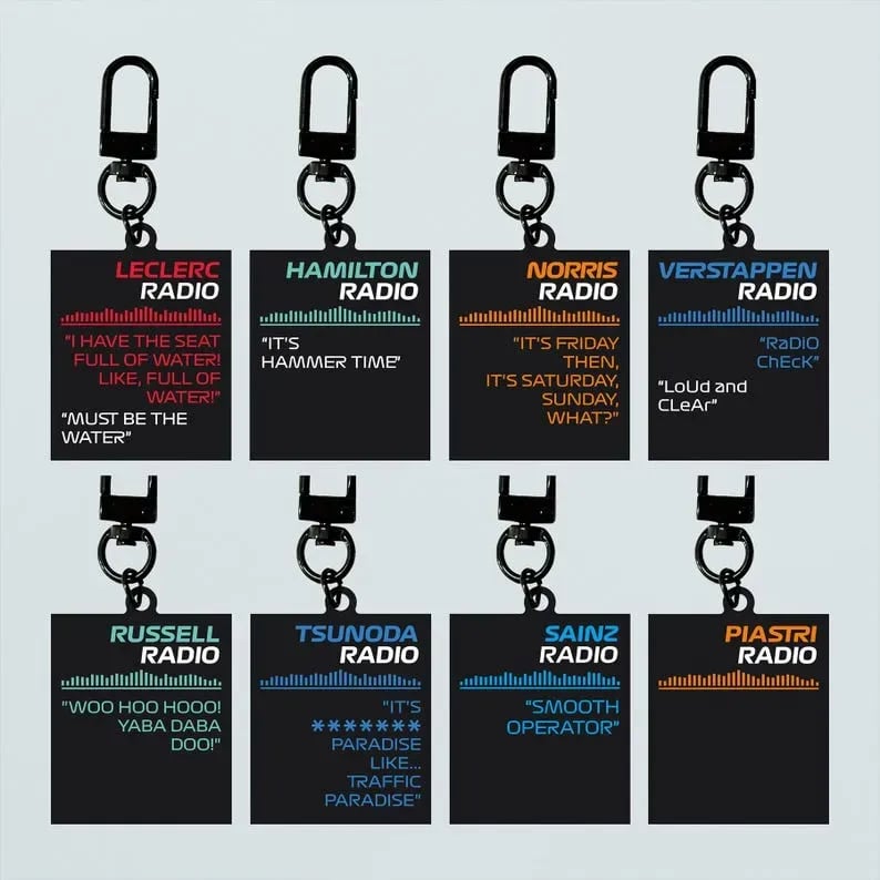 🔥Last Day 55% OFF-Racing Team Radio Keychain