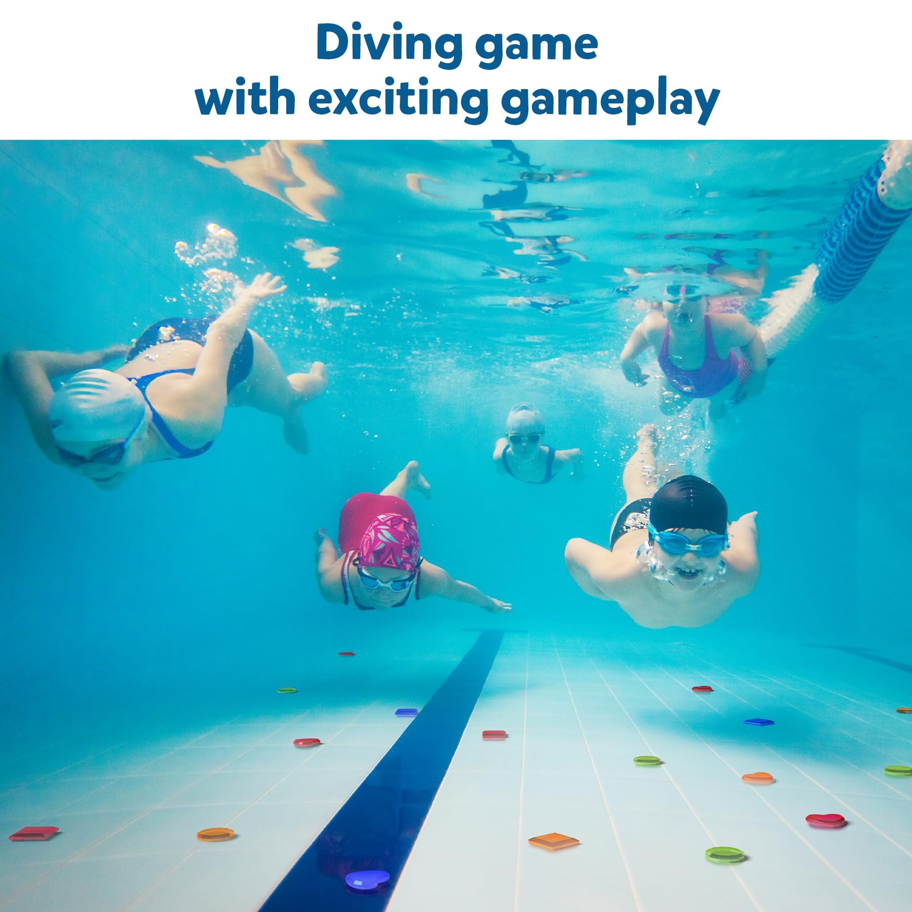 🌊Diving Gem Toys - Underwater Search and Find Game, Perfect for Swimming Pool & Summer Fun for Kids Ages 6 to 99