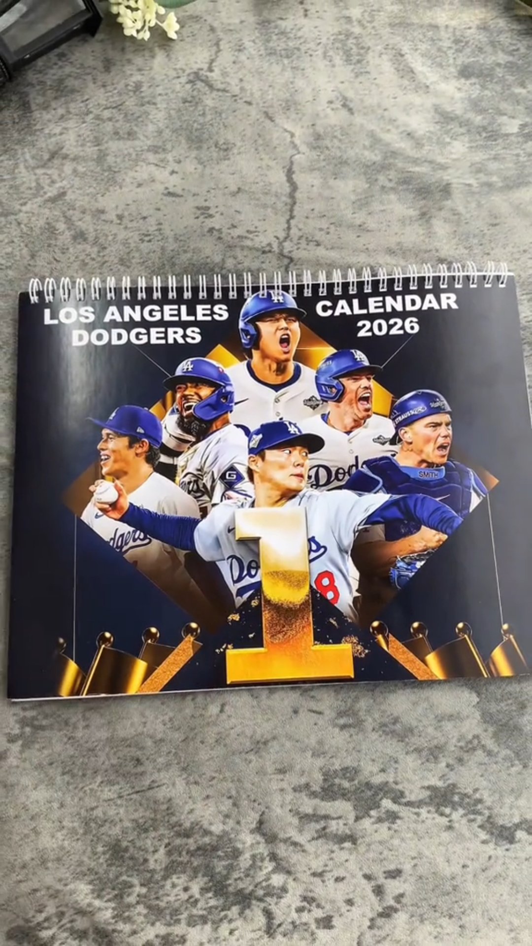 🔥LAST DAY 70% OFF-Dodgers Fans! 2026 Championship Calendar