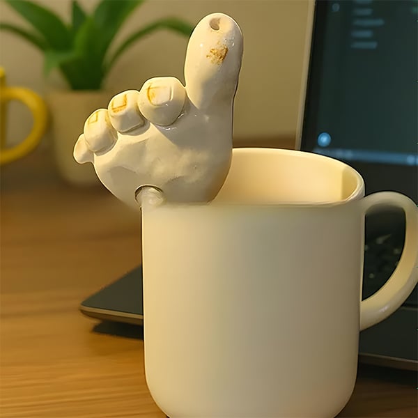 🔥Christmas Hot Sale 70% OFF - 🎄Toe - Shaped Drinking Straw