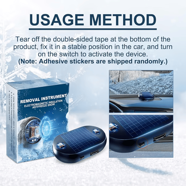 🎉Black Friday Early Access – 50% Off Pre-Sale! - ❄️Electromagnetic wave anti freezing and snow removal device