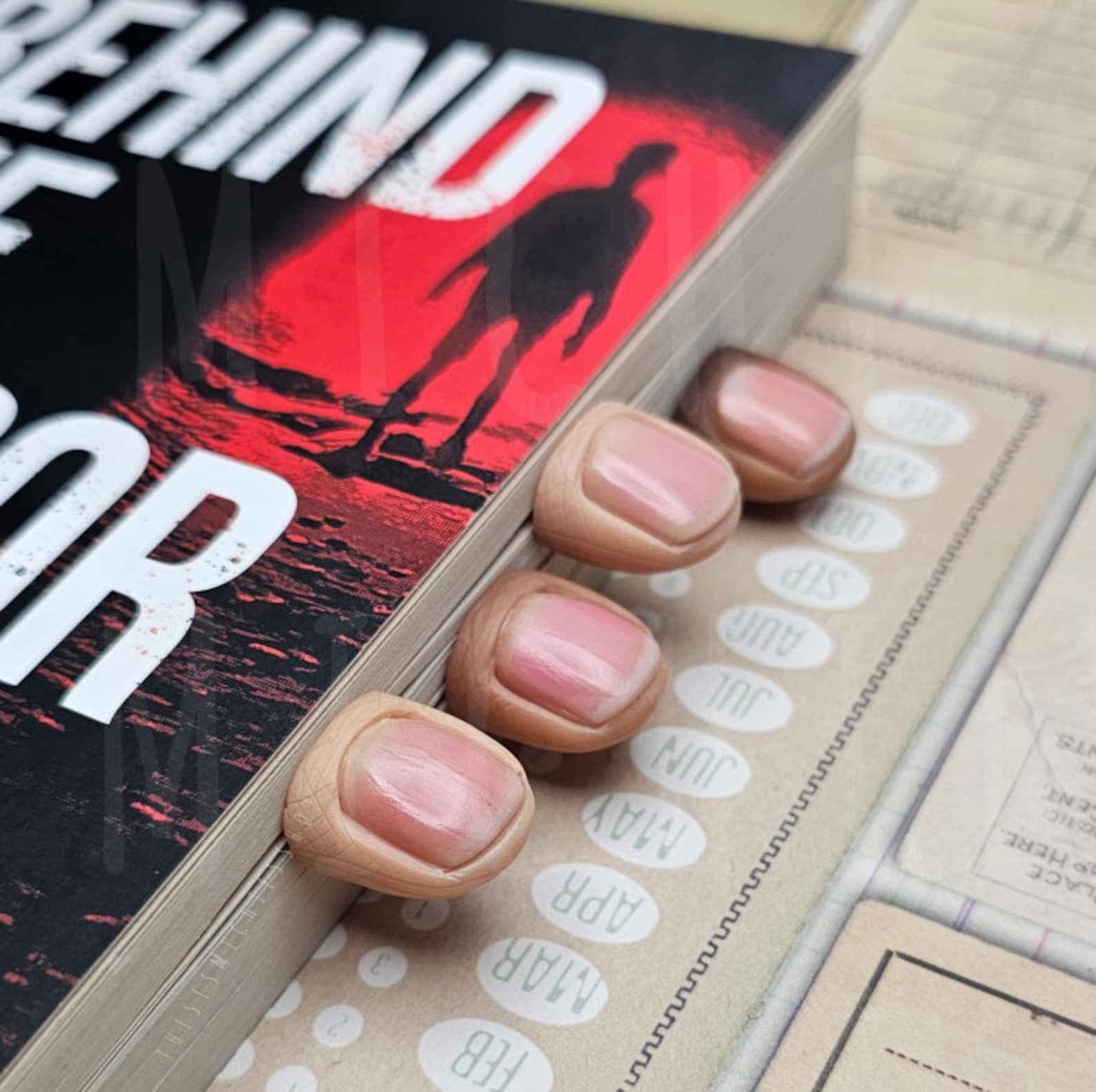 đ„LAST DAY 55% OFFâ€Realistic Finger Bookmark