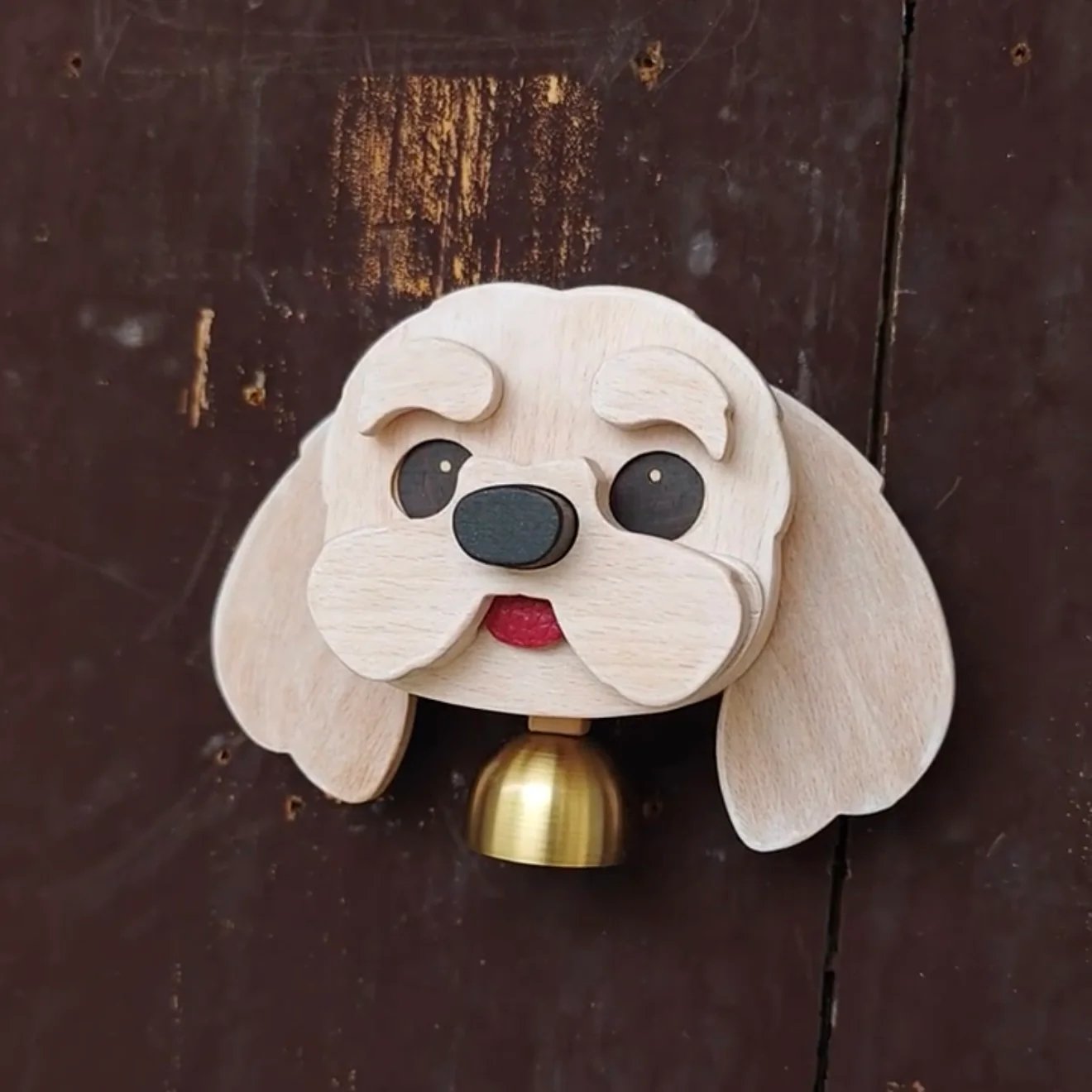 🎁TikTok Last Day Sale - 70% OFF🔥Handmade Dog Door Bell