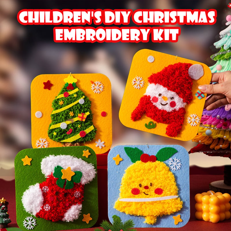 🎅Christmas Pre Sale - 59% OFF🎁DIY Christmas Embroidery Kit