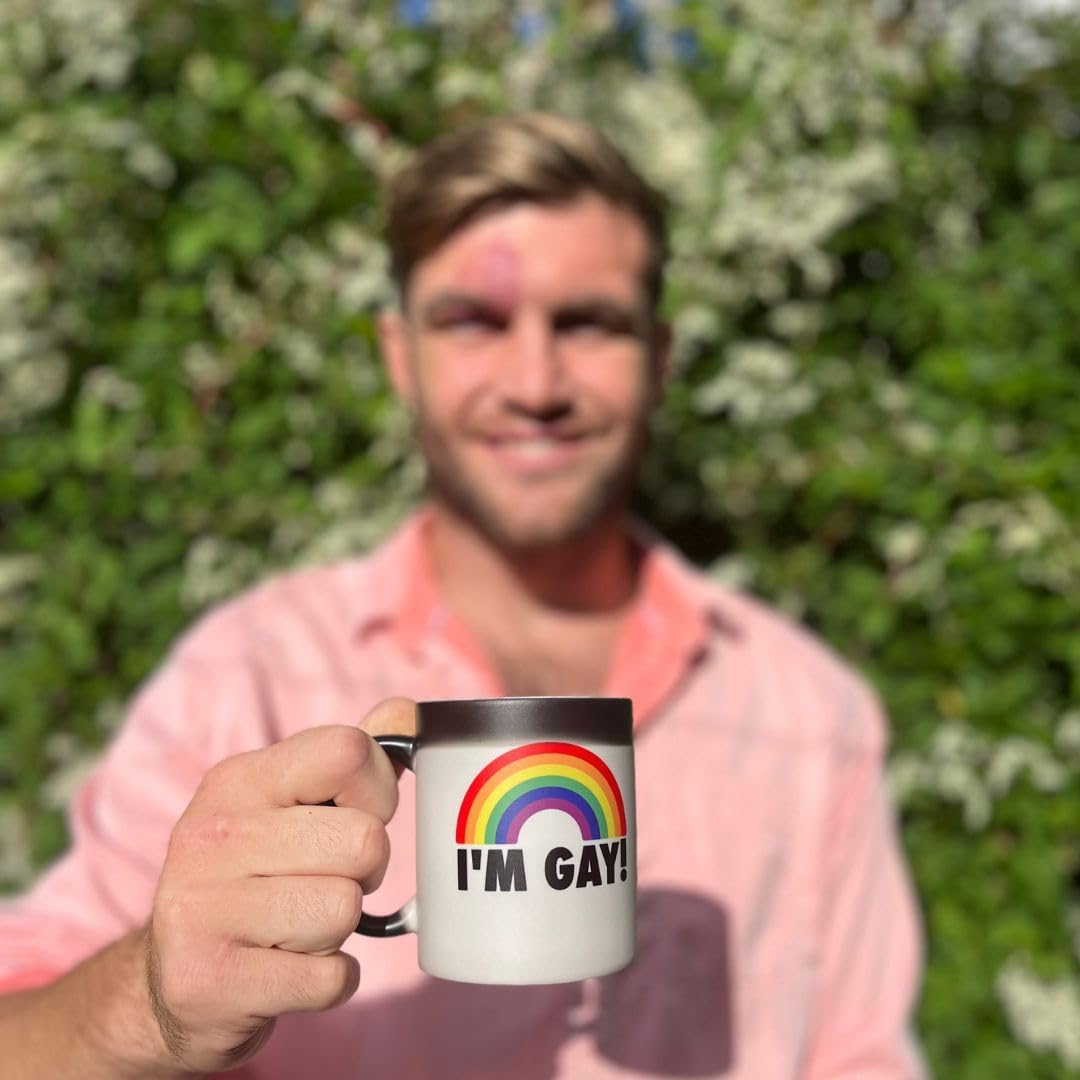 🔥LAST DAY 70% OFF🎄Heat-Reveal 'I'm Gay' Rainbow Mug-unique gift