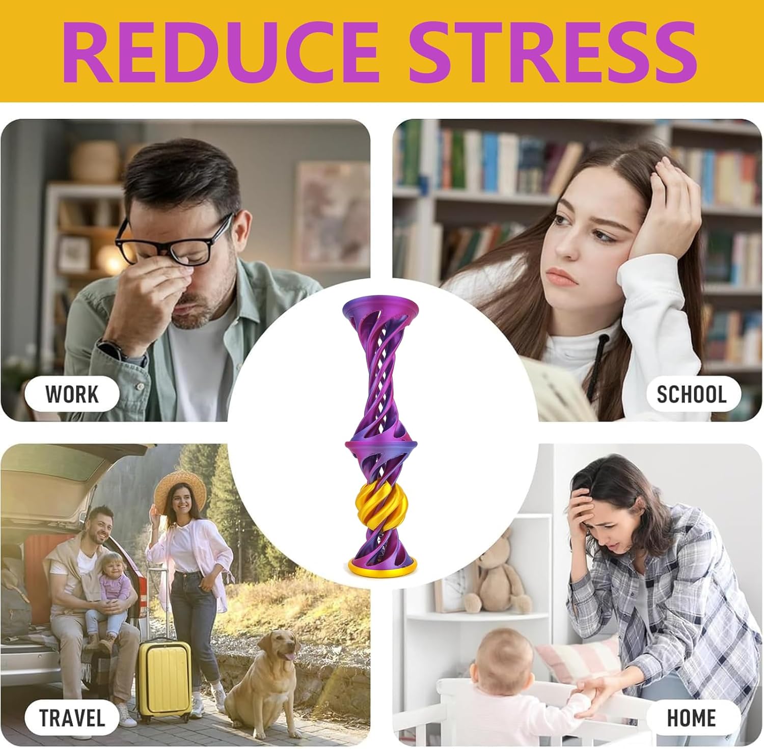 🔥Christmas Hot Sale 70% OFF-🎄Magical Spiral Launch Ball The New Fun of Fidget🎯