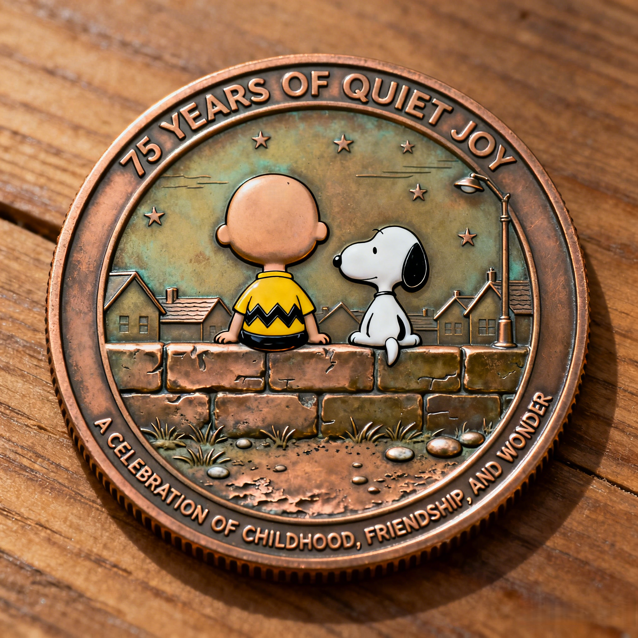 🔥Limited Edition🎁SNPY 75 Years of Quiet Joy Commemorative Coin