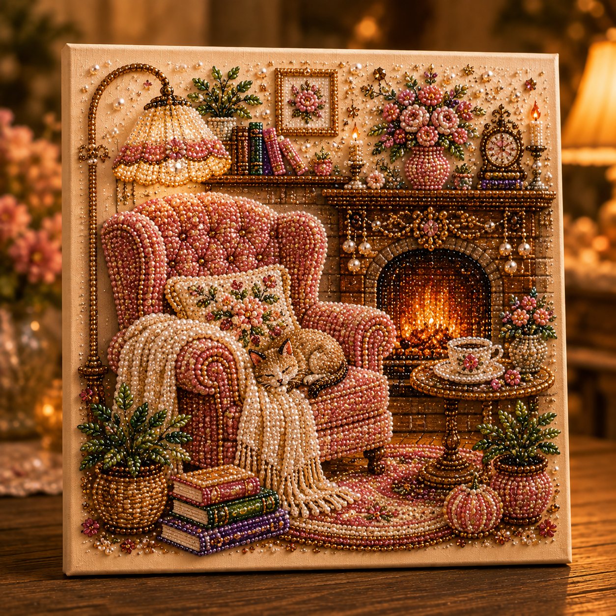 ⏳Hot Sale 70% OFF 💖✨ Cozy Hobby Rooms 3D Diamond Painting Kit