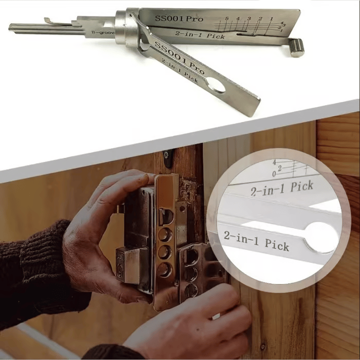 🔥LAST DAY 49% OFF - ⚒️Stainless Steel Master Key Decoder