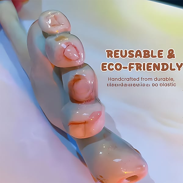 🔥Christmas Hot Sale 70% OFF - 🎄Toe - Shaped Drinking Straw