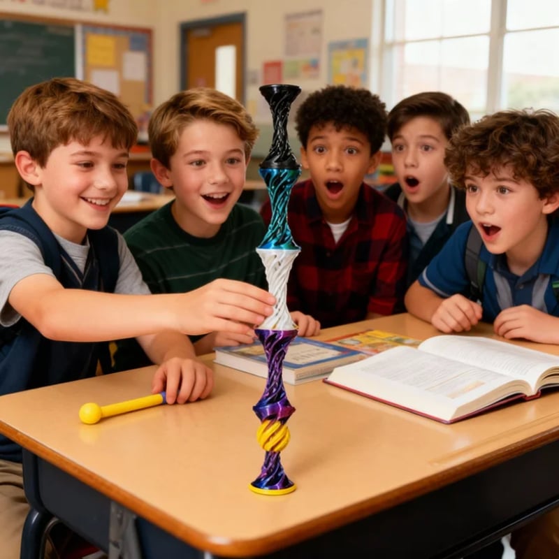 🔥Christmas Hot Sale 70% OFF-🎄Magical Spiral Launch Ball The New Fun of Fidget🎯