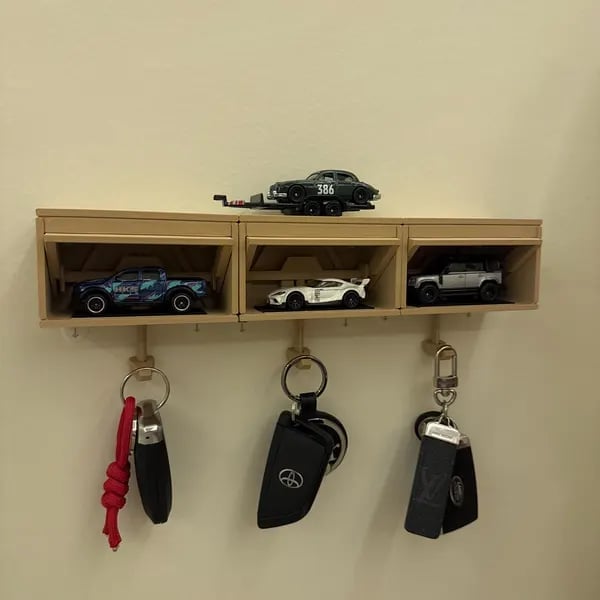 🔥LAST DAY 55% OFF❤Car Garage Key Holder with Opening Door